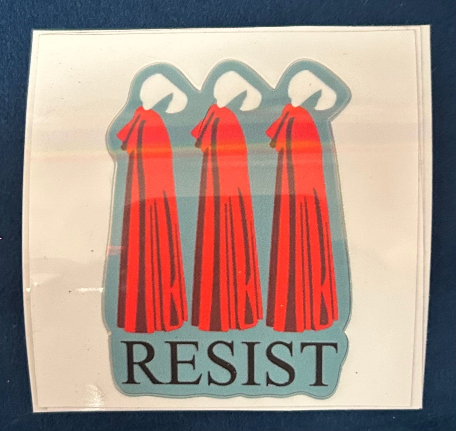 Resist Sticker