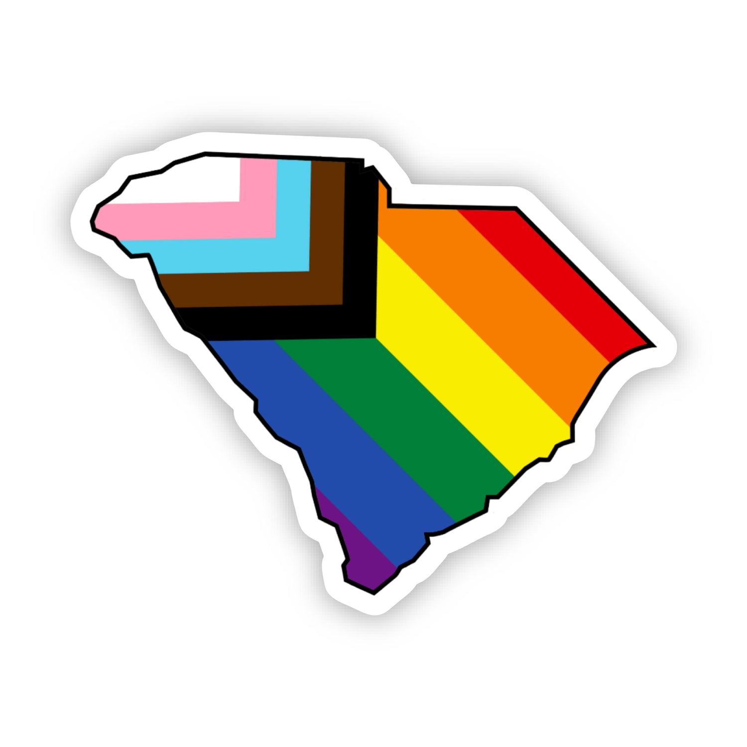 South Carolina Pride Vinyl Sticker