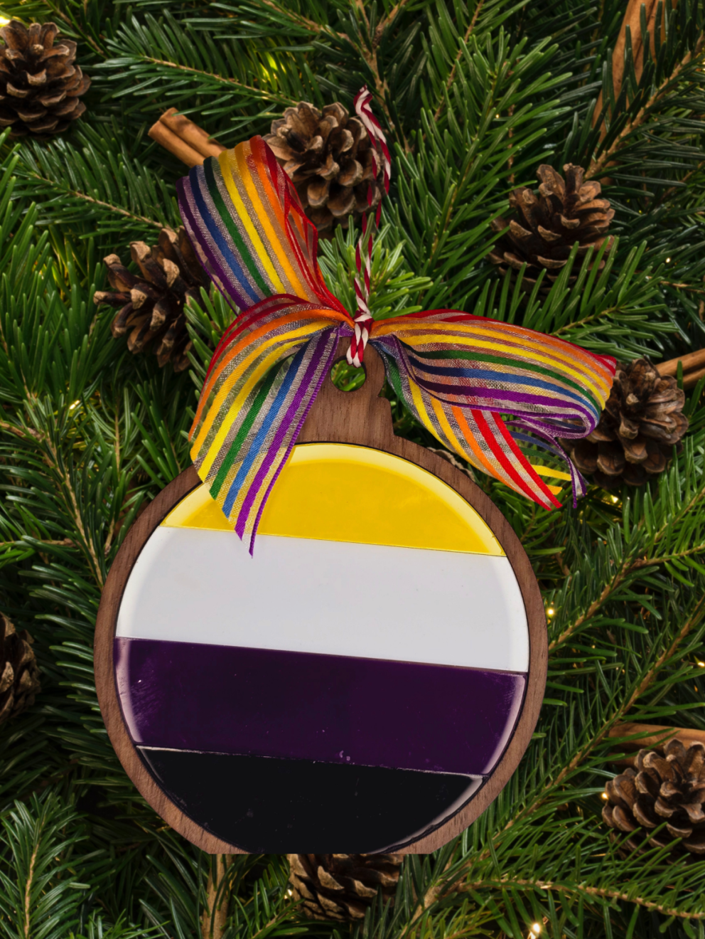 Pride Flag Ornament