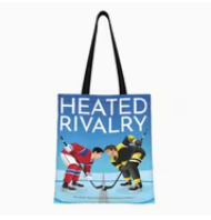 Heated Rivalry Blue Tote Bag
