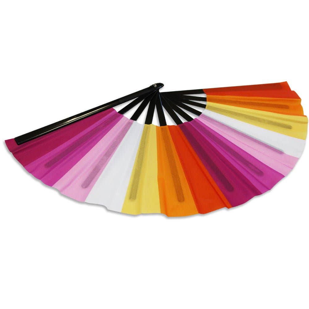 Lesbian (Sunset) X-Large Hand Fan