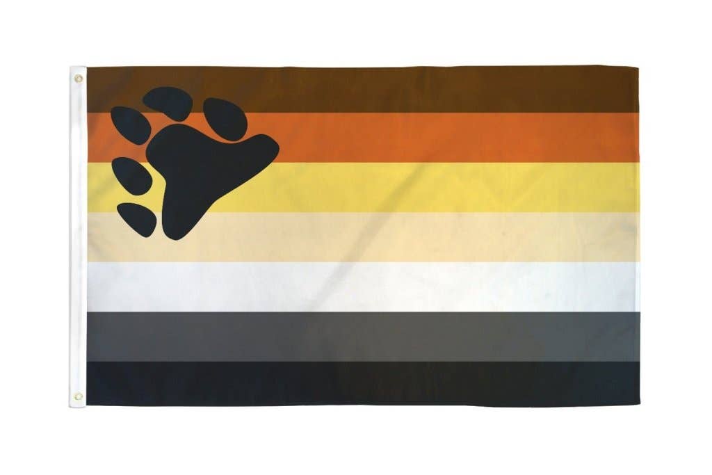 Bear Pride Flag 3x5ft