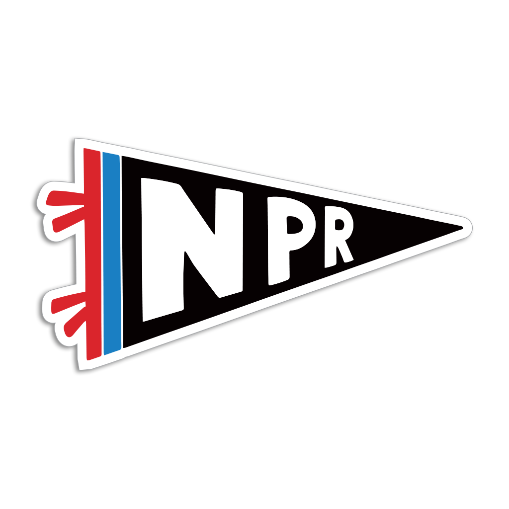 NPR Pennant Sticker