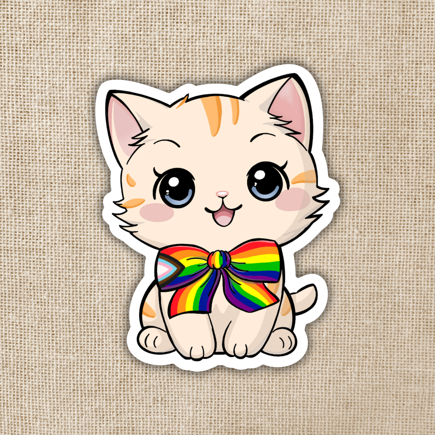 Pride Kitten Sticker