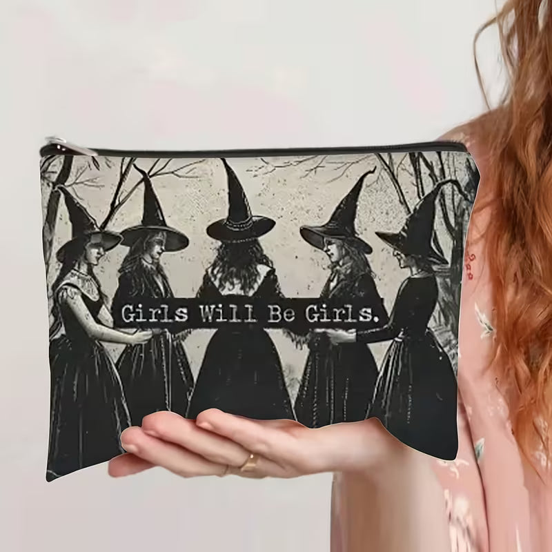 Girls Will Be Girls Witch Toiletry Bag