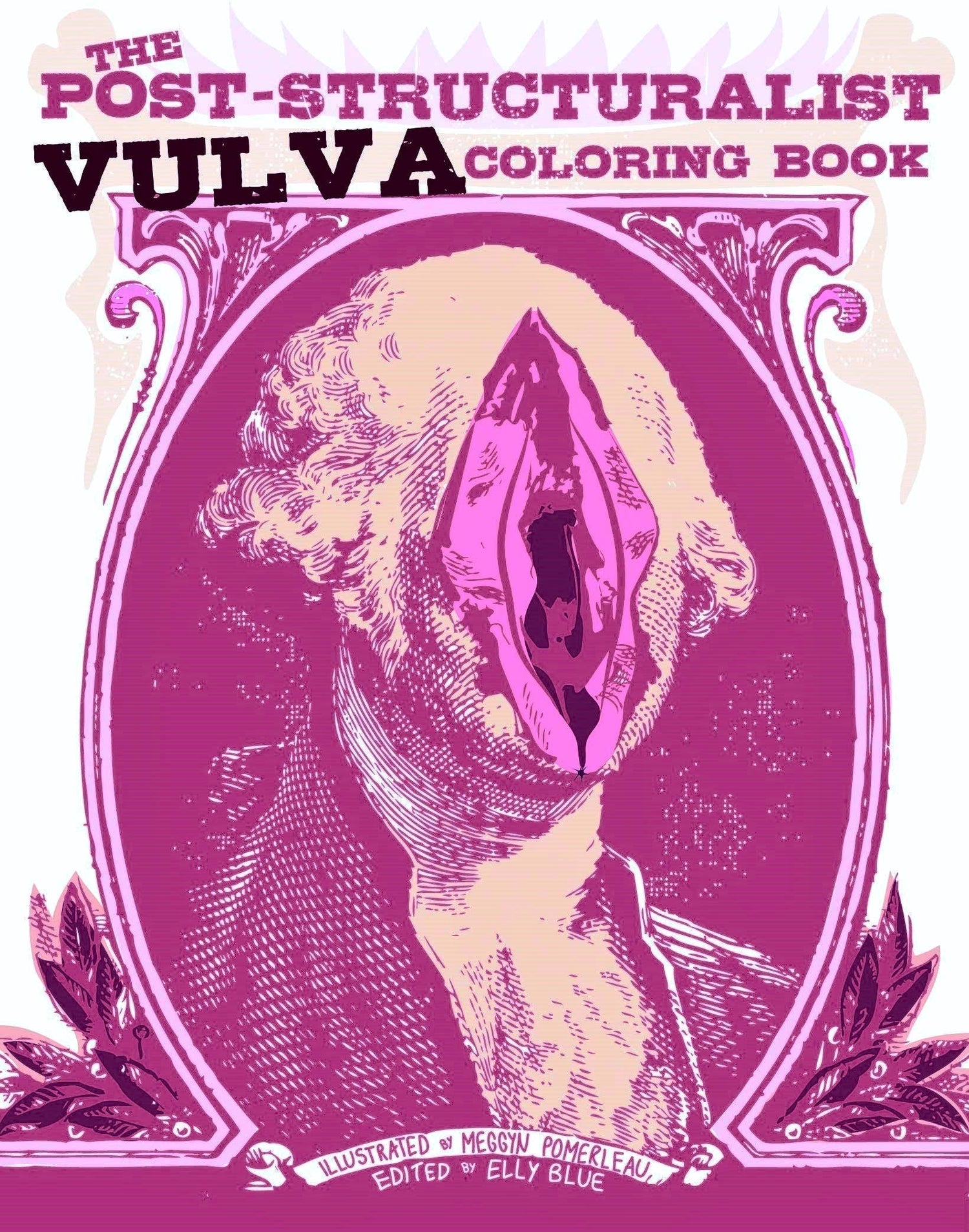 Post-Structuralist Vulva Coloring Book