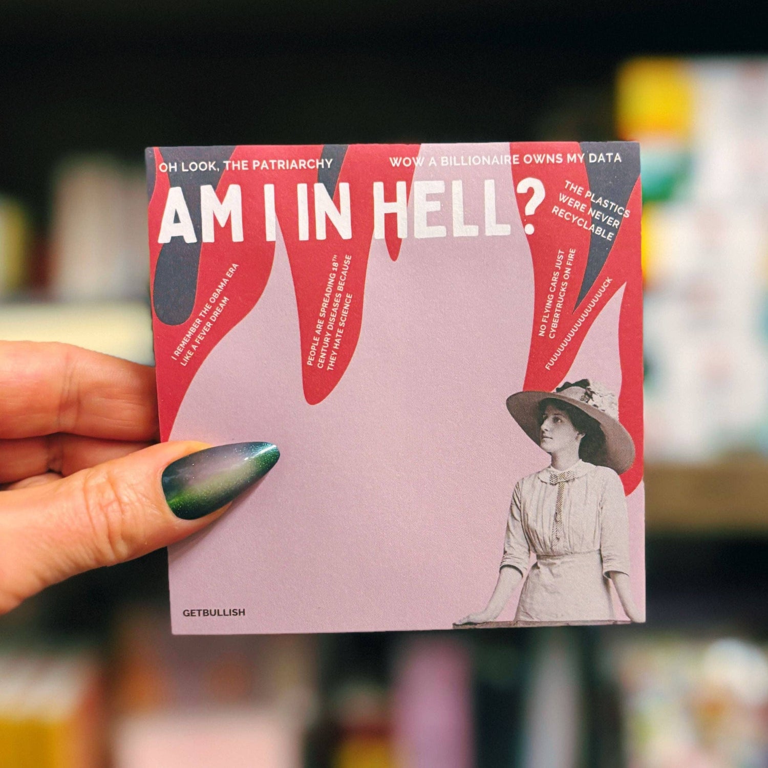Am I In Hell Jumbo Sticky Notes