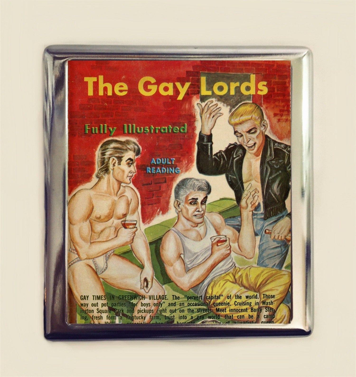 Gay Lords Cigarette Case/Business Cards/ID Holder Wallet