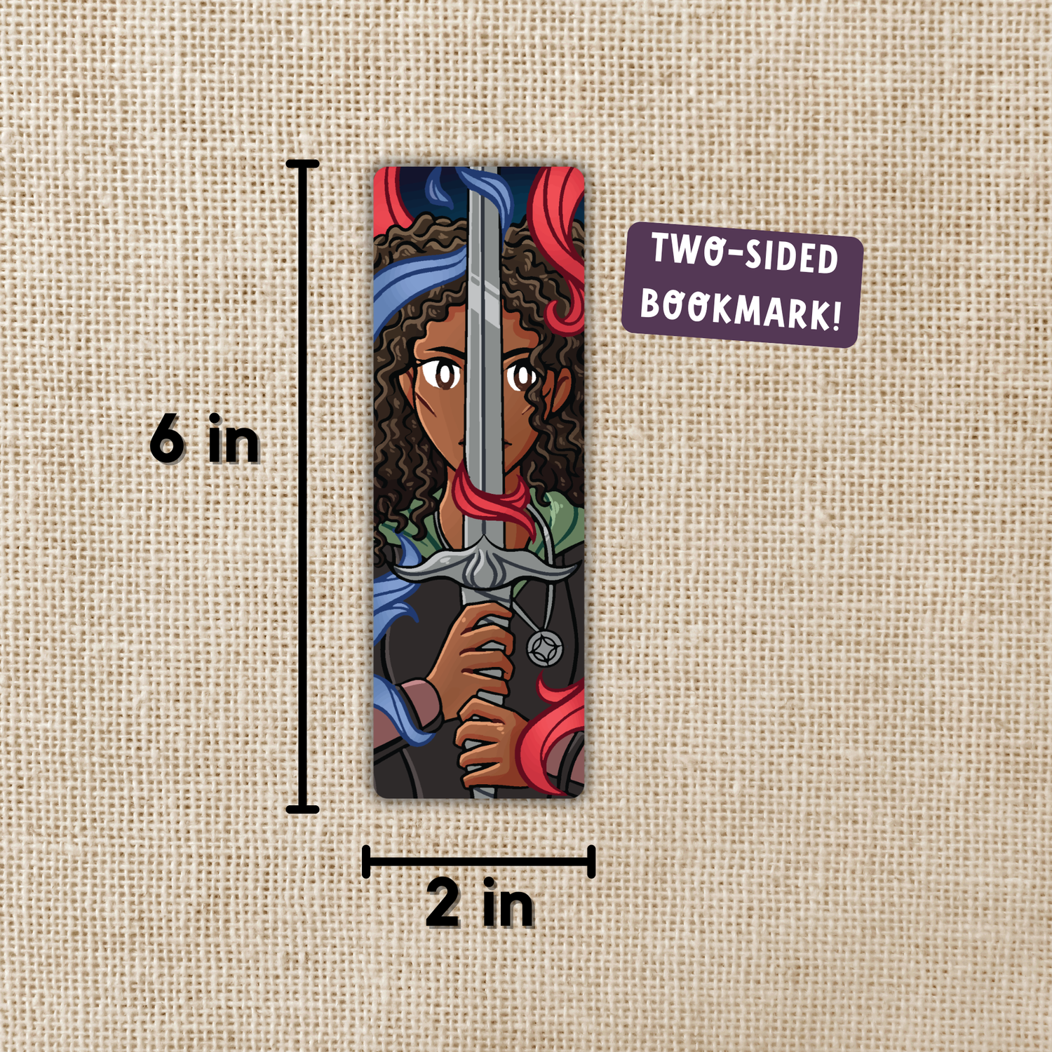 Bree & Excalibur Bookmark | Legendborn