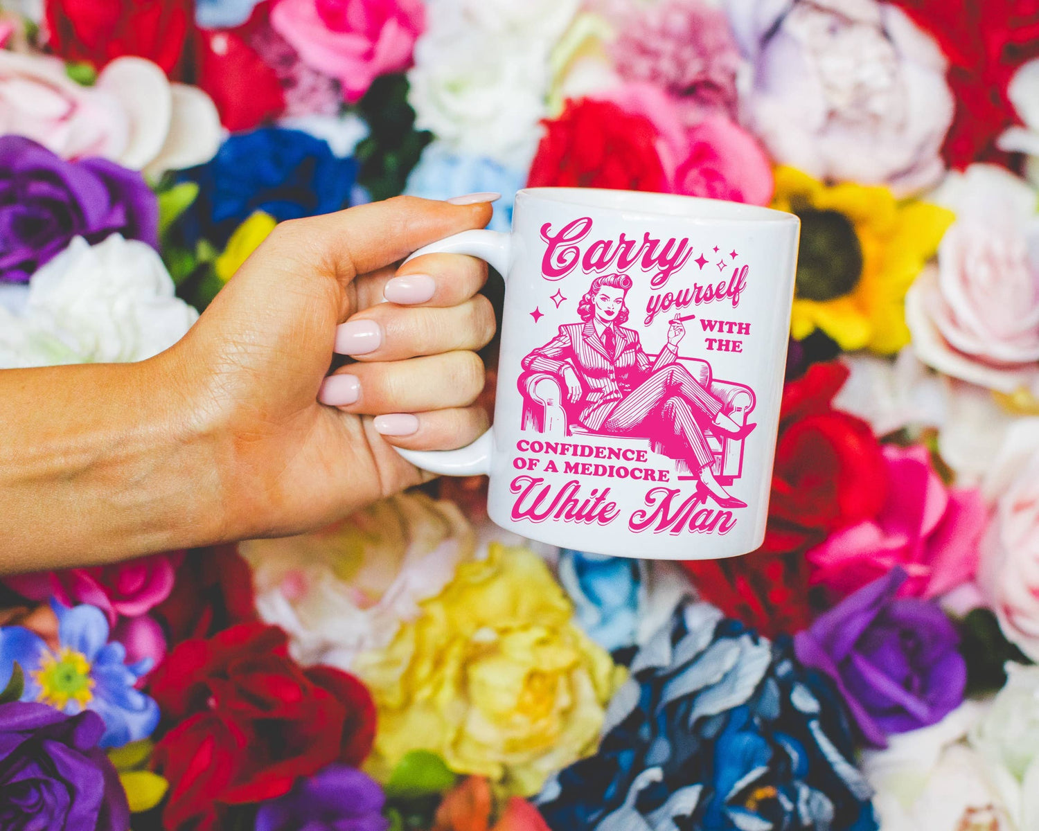 Mediocre White Man Coffee Mug: 11 oz