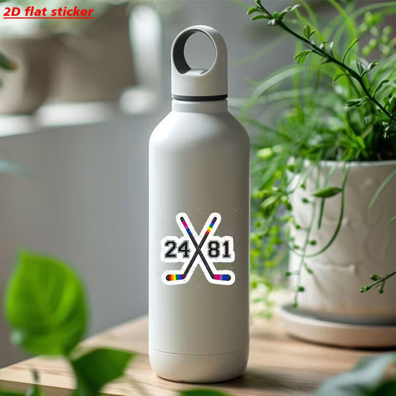 Heated Rivalry Hockey Sticks Sticker