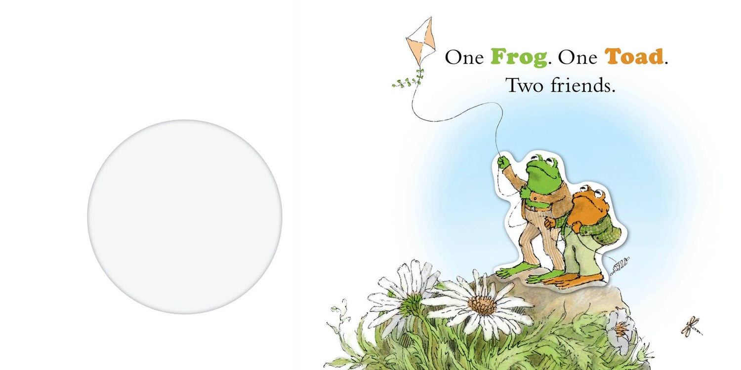 Frog and Toad: Two Together: Original Board Book with Cut-Out Cover and Raised Element From the Classic Animal Friendship and Adventure Series [ages 0-4]