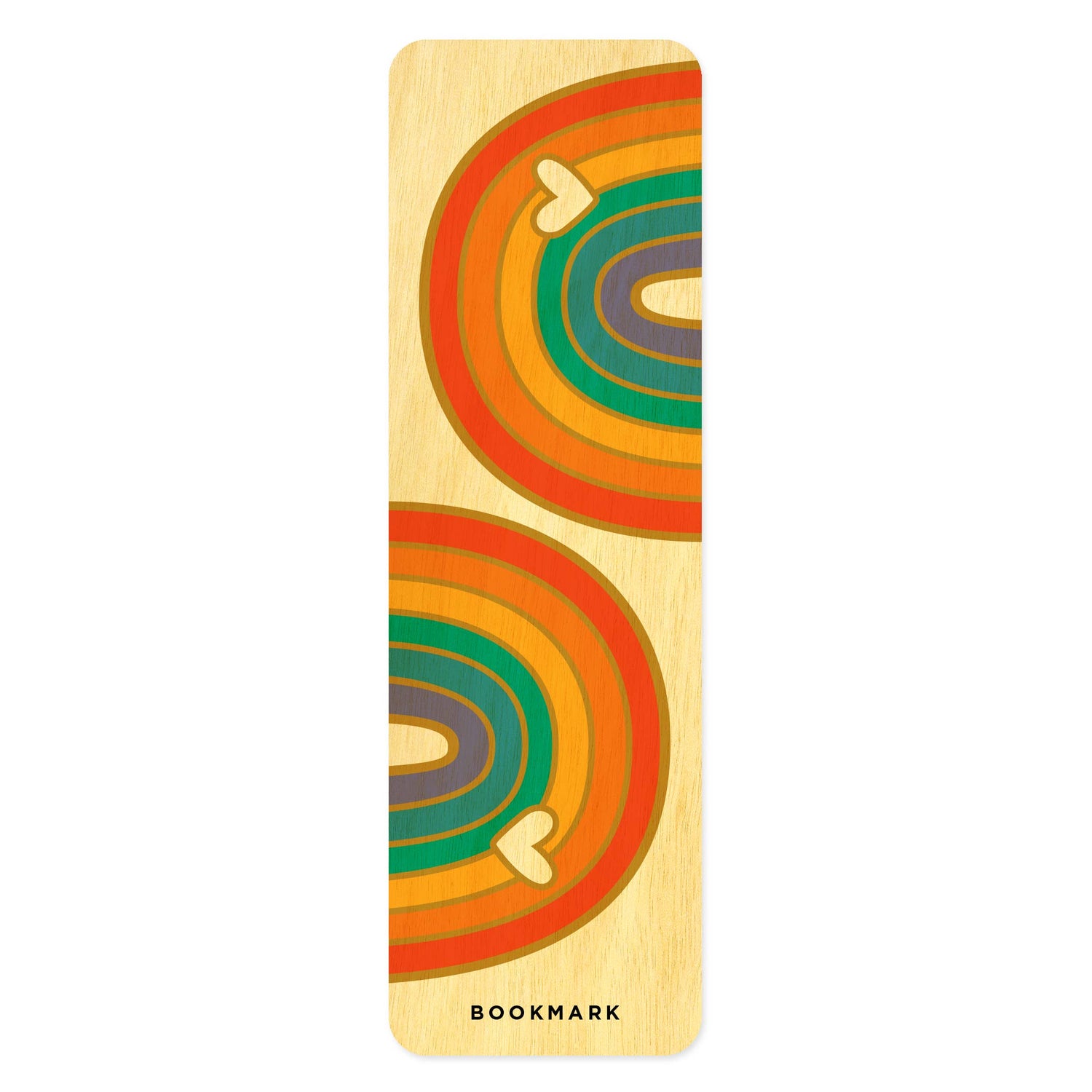 Rainbows Wood Bookmark