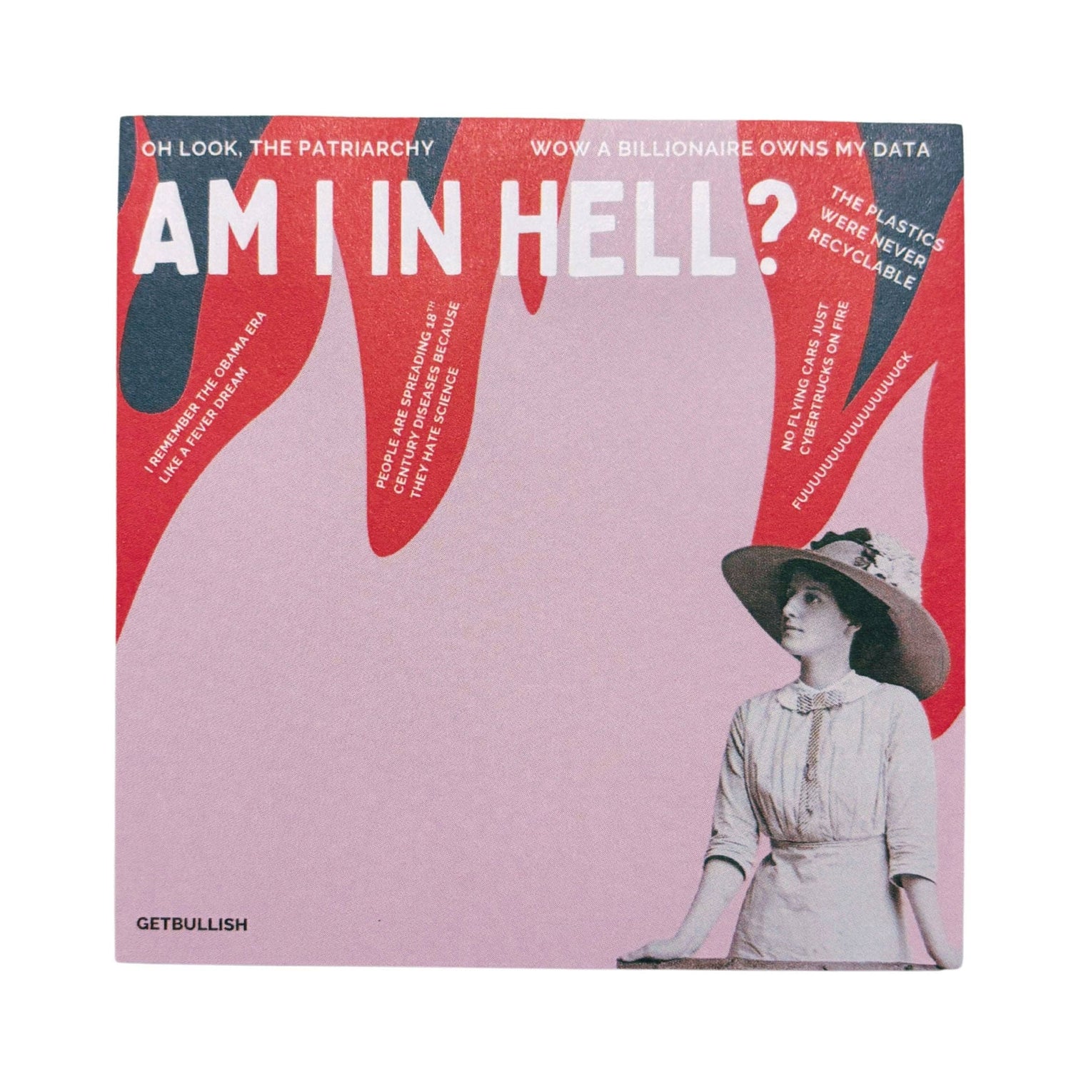Am I In Hell Jumbo Sticky Notes