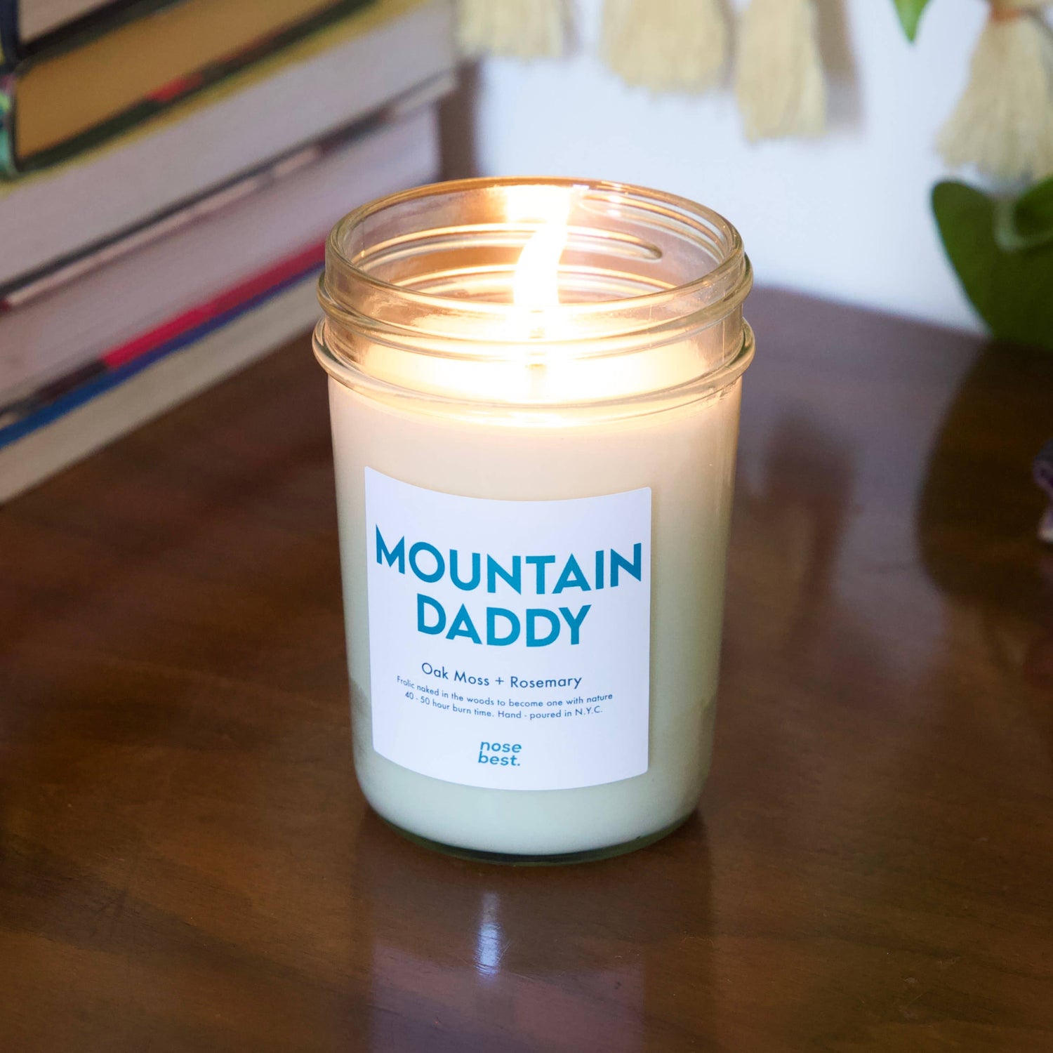 Oak Moss & Rosemary - Mountain Daddy 8oz Soy Candle