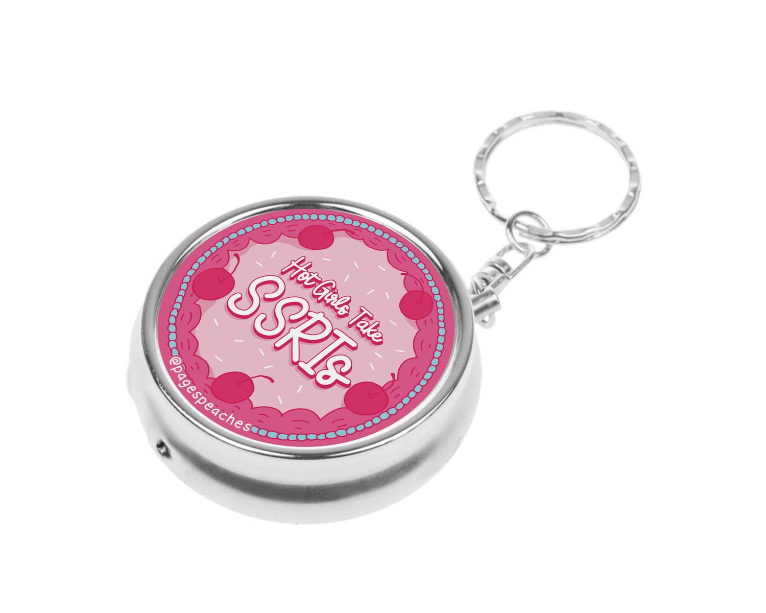 Hot Girls Take SSRIs Pill Case