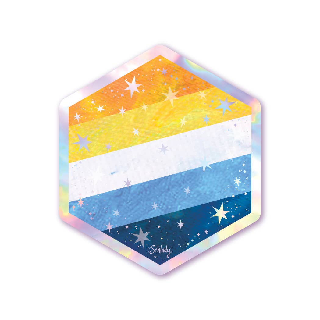 Starry Aroace Pride Flag