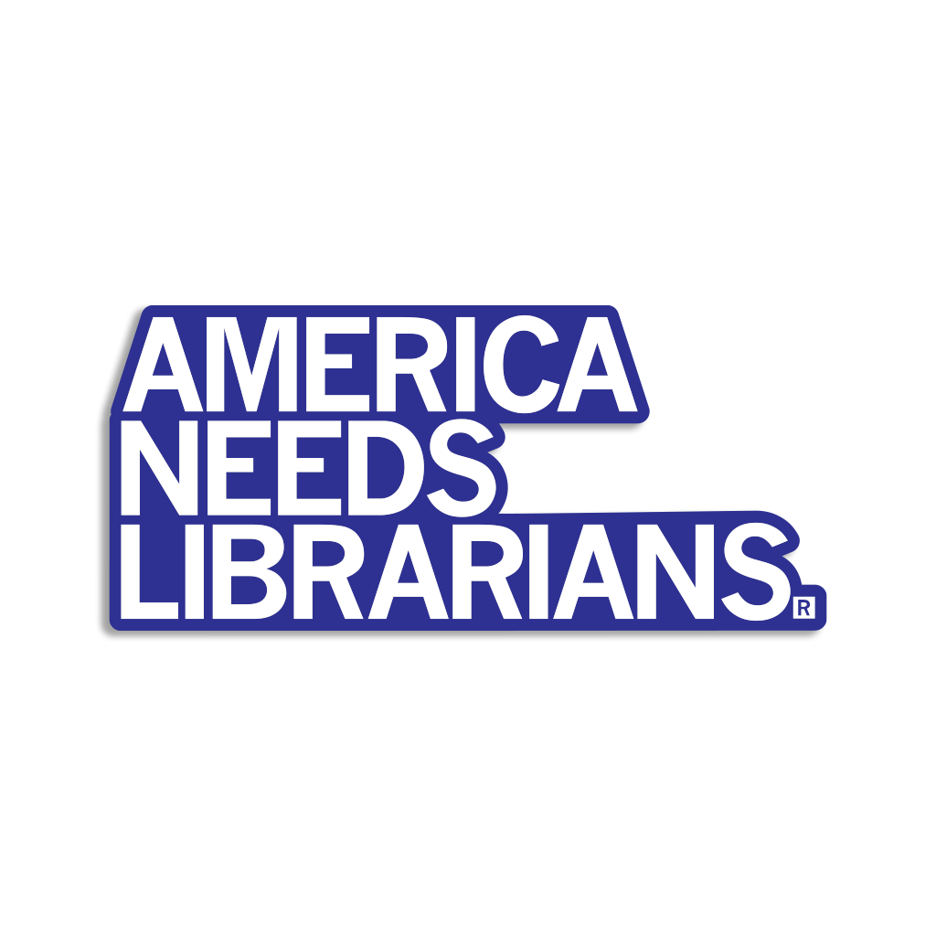 America Needs Librarians Sticker