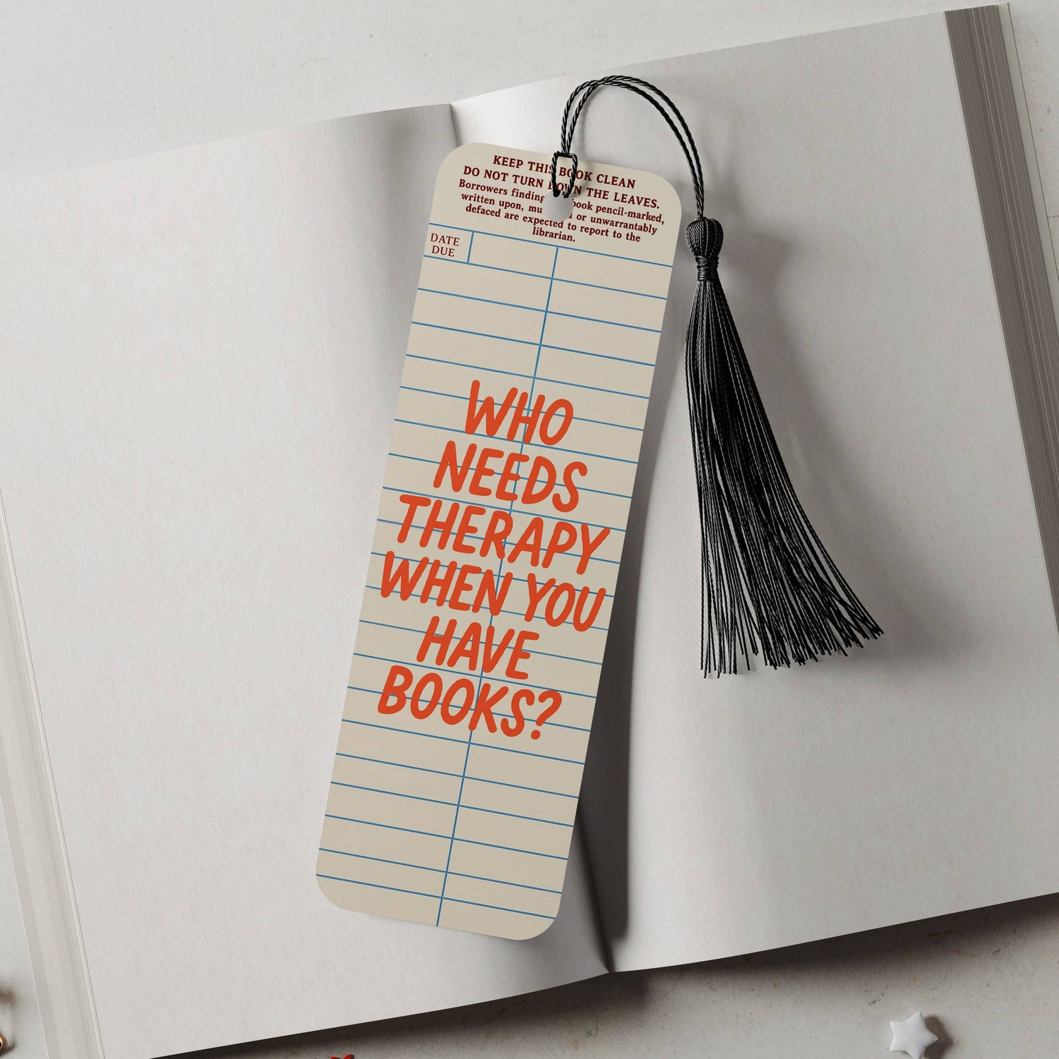 When You Have Books Aluminum Metal Bookmark
