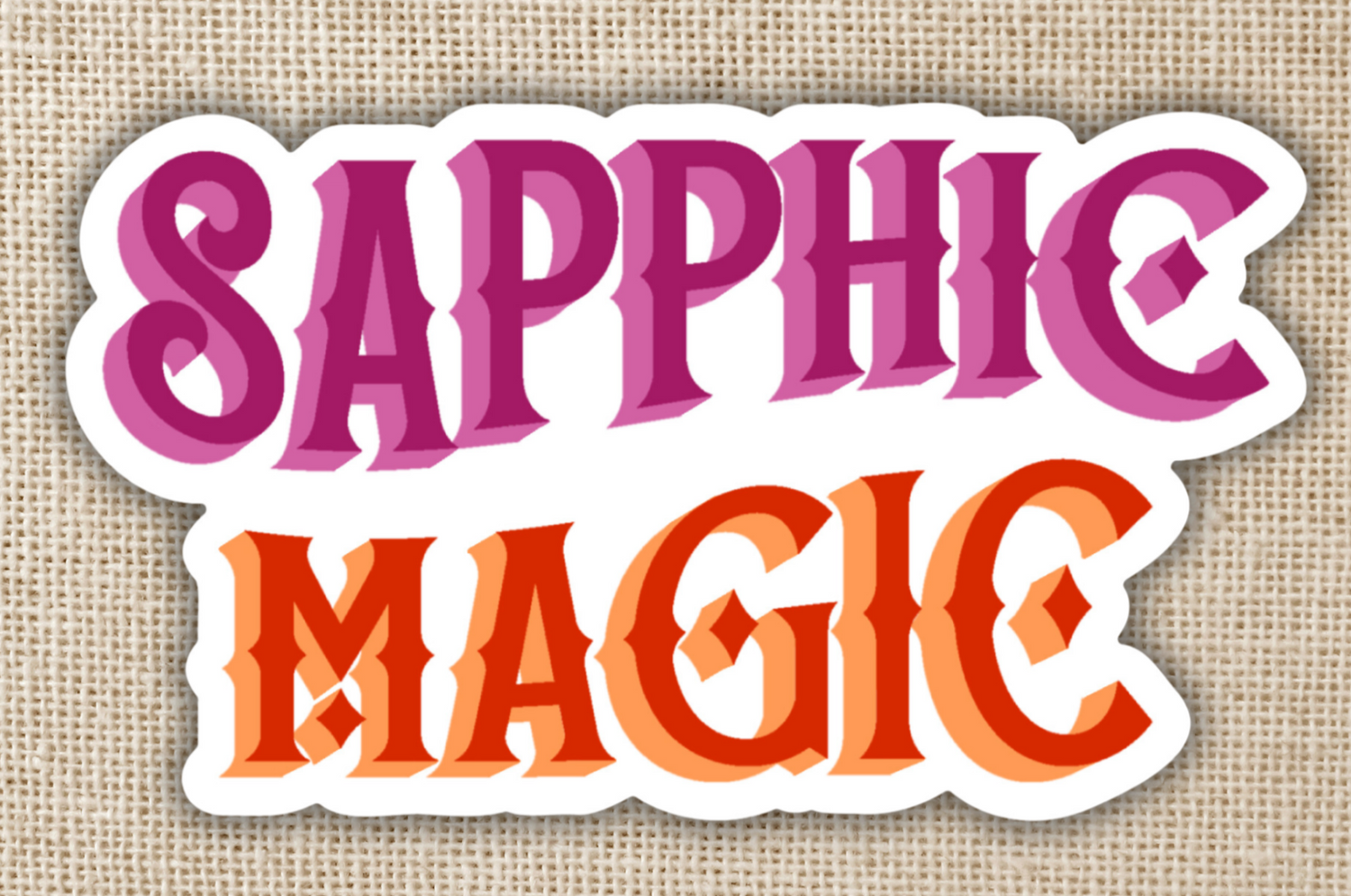 Sapphic Magic Sticker