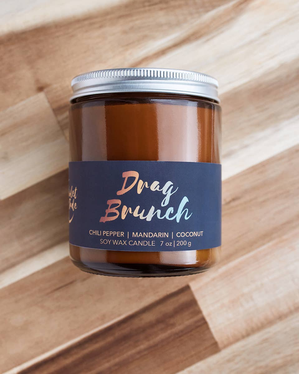 Drag Brunch- Soy Wax Candle Pride Month Queer LGBTQ Themed