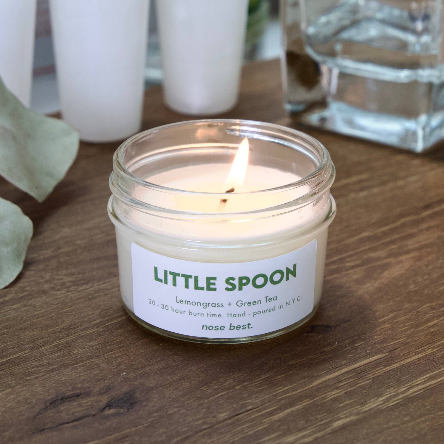 Lemongrass & Green Tea - Little Spoon 4oz Soy Candle