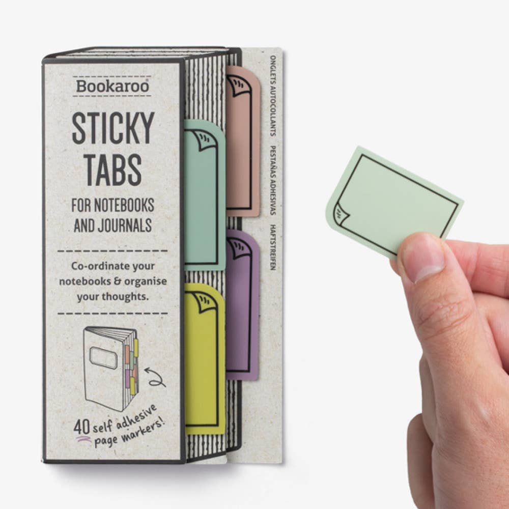 Bookaroo Sticky Tabs: Pastels