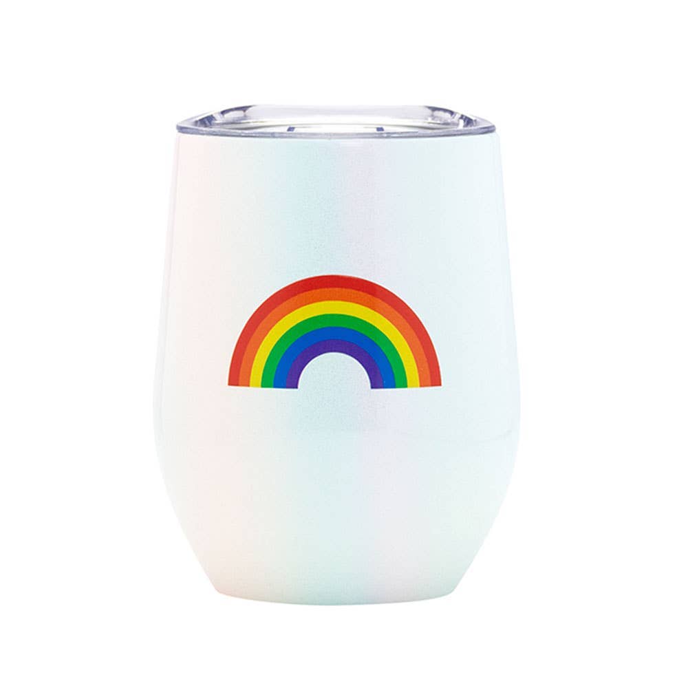 Rainbow Chill Wine Tumbler