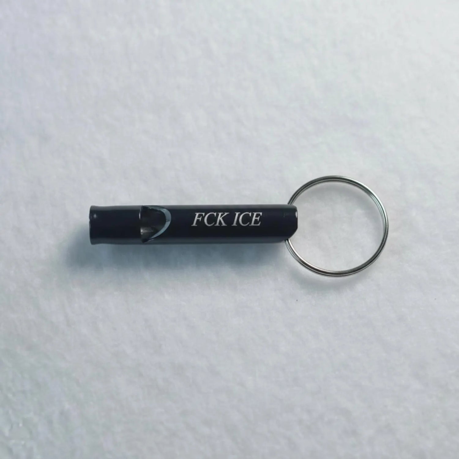 Fuck Ice Whistle Keychain