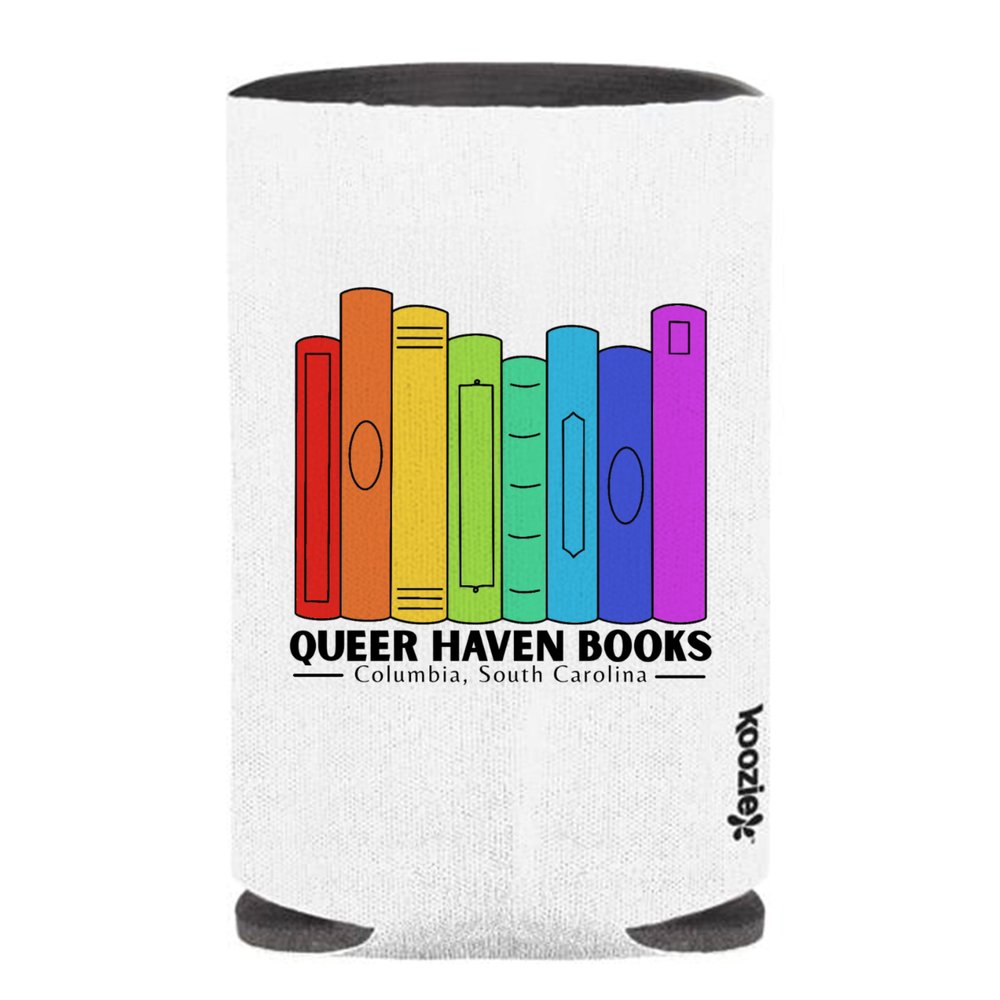 NEW!!! QHB Rainbow Books Koozie