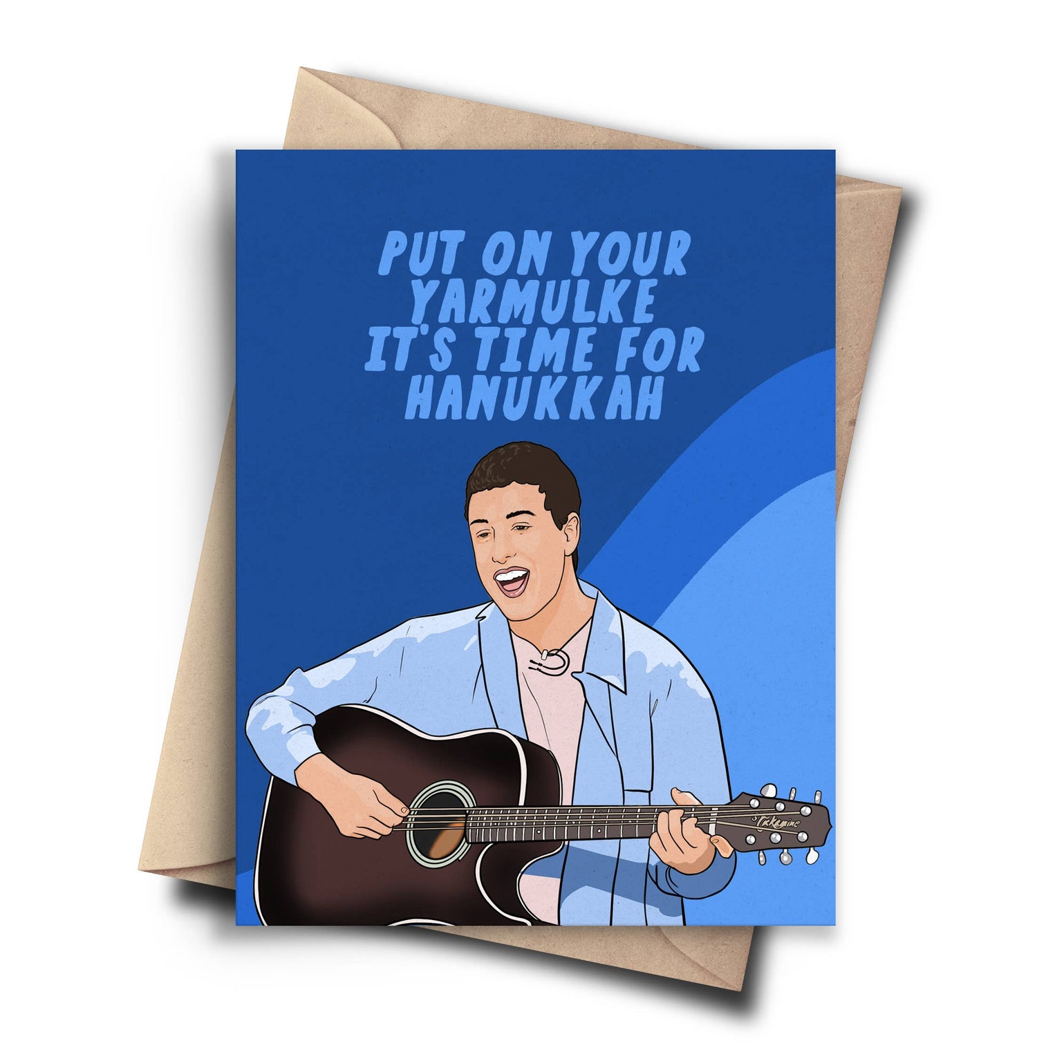 Adam Sandler Hanukkah Card - Funny Holiday Card