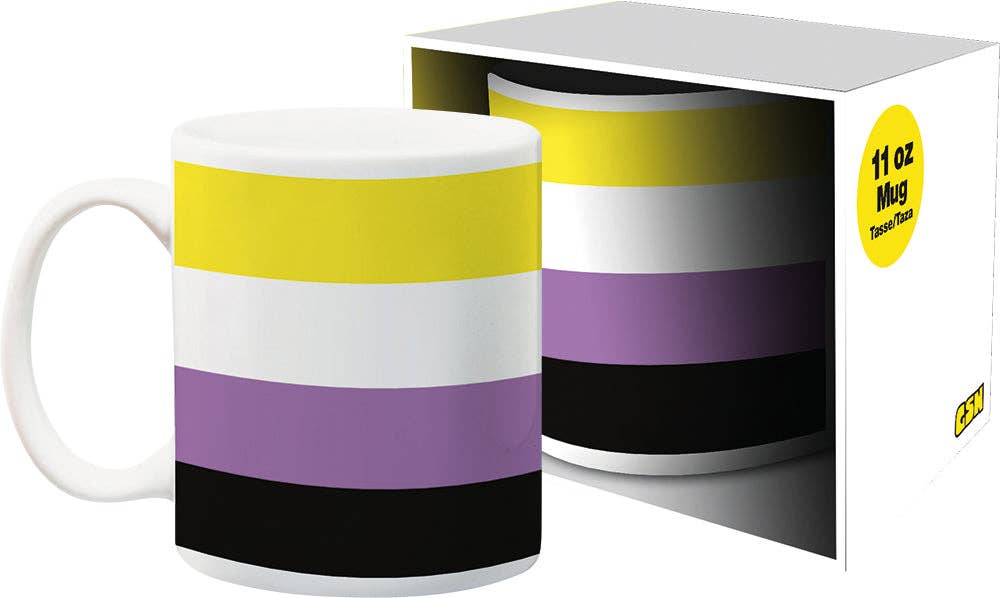 Pride Flags - Non - Binary Boxed Mug (11oz)