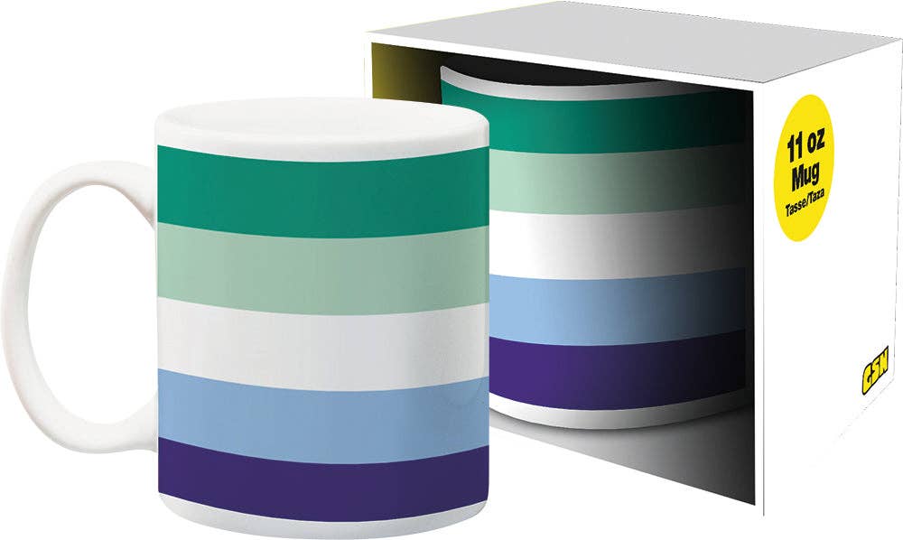 Pride Flags - Gay Man Boxed Mug (11oz)