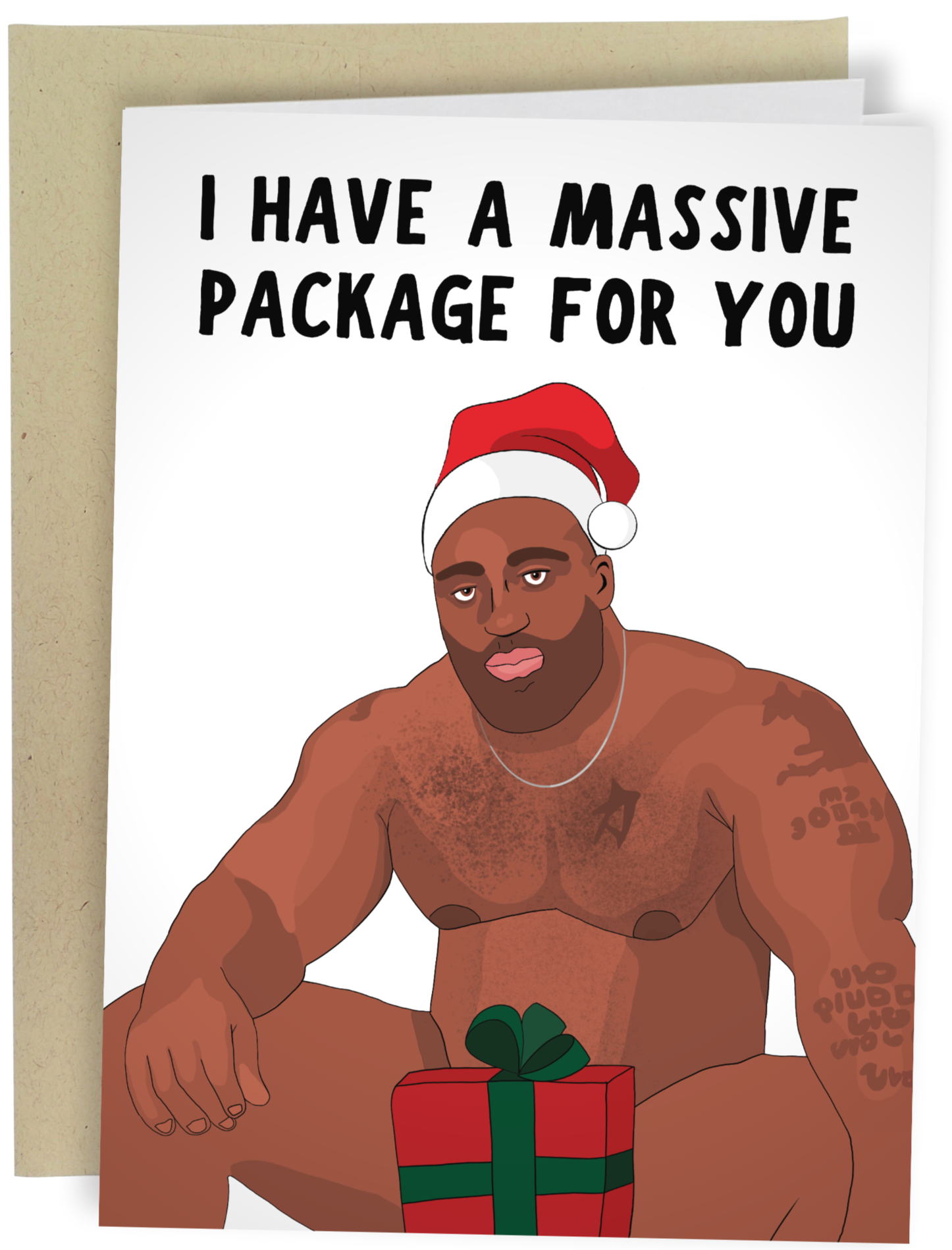 Massive Package Greeting Card