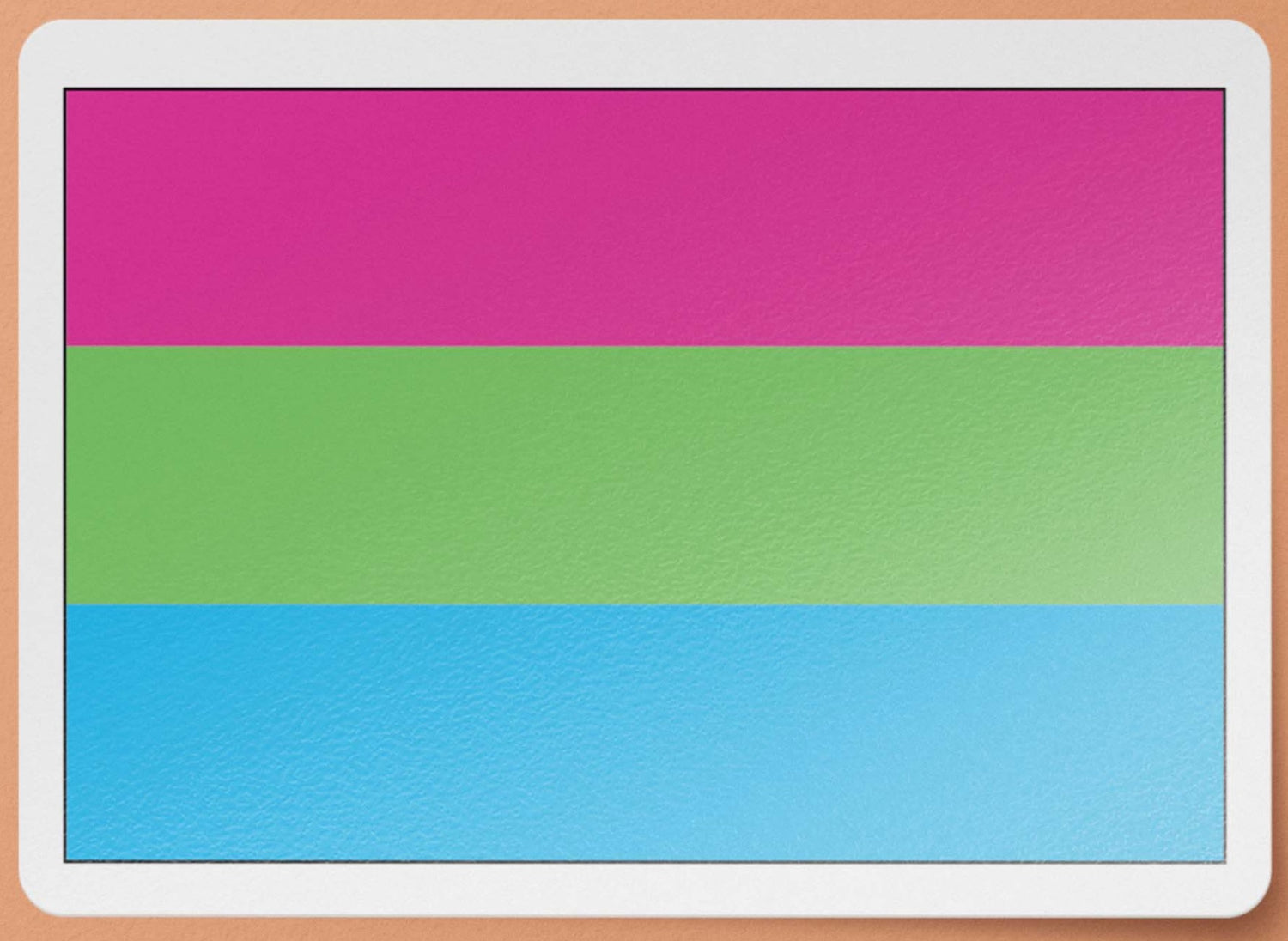 Polysexual Pride Flag Sticker