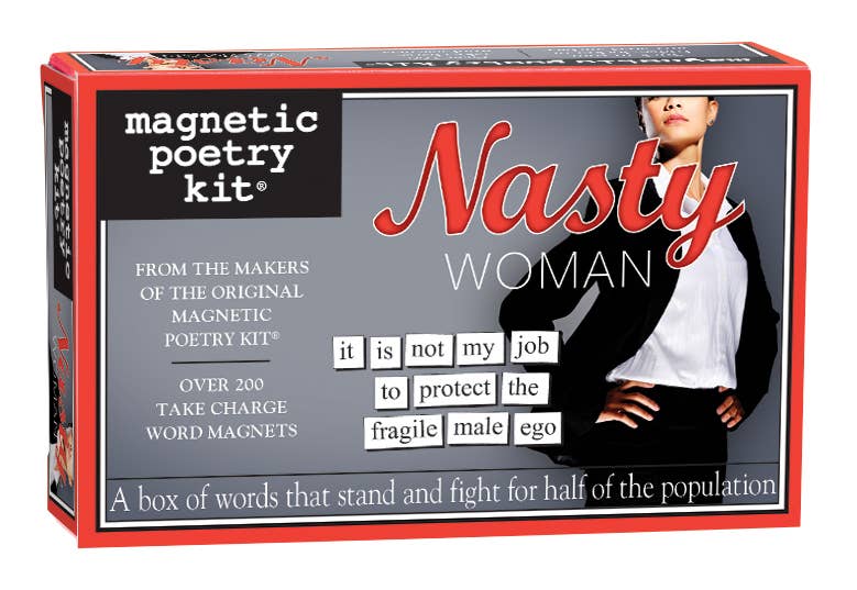 Nasty Woman Magnetic Poetry Kit